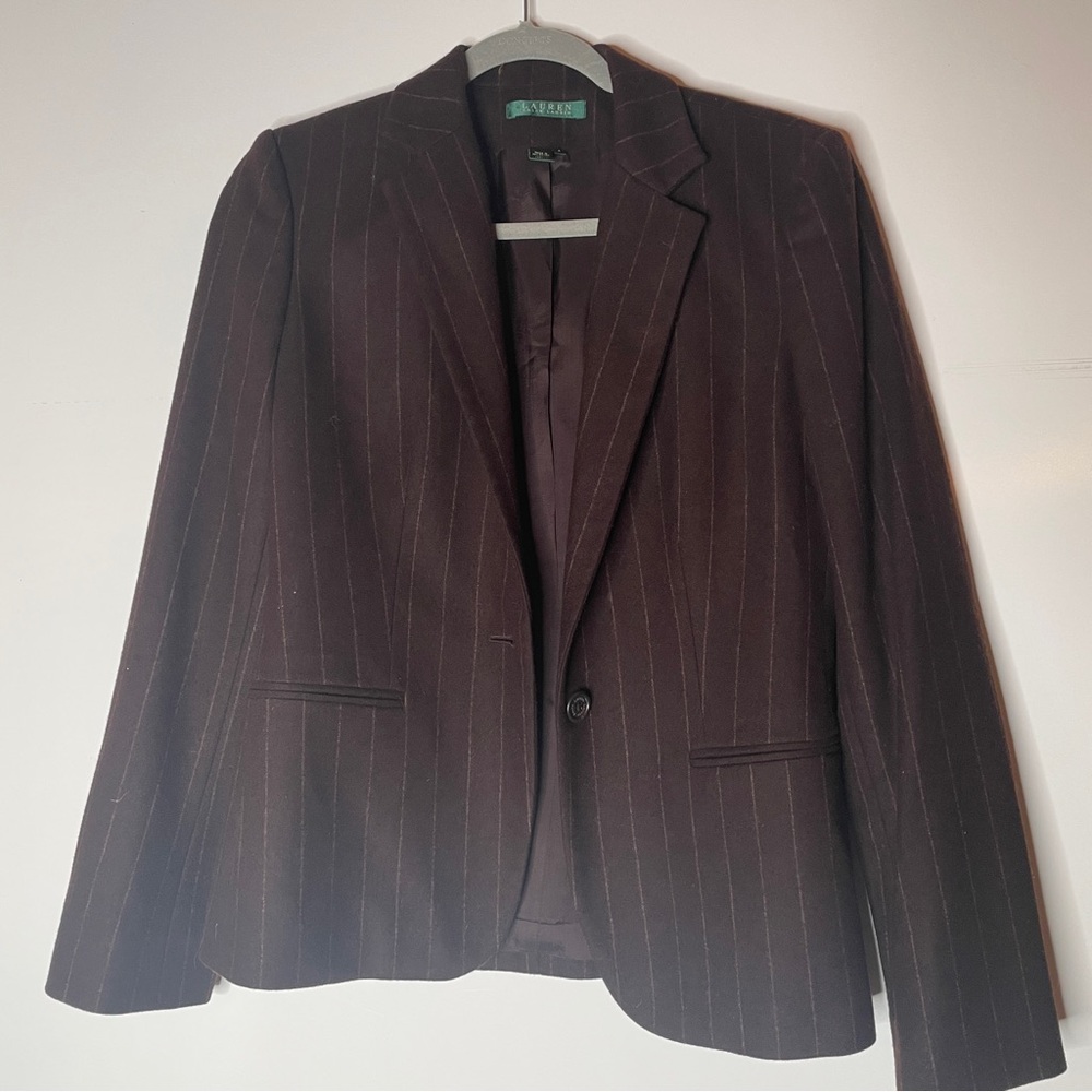Ralph Lauren‎ Dark Academia wool blazer